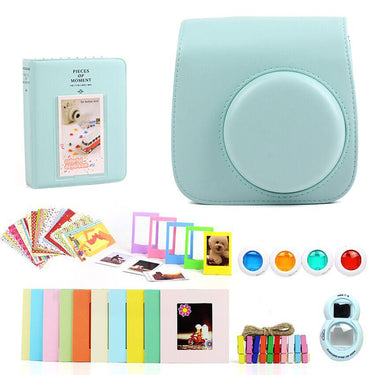 Deco Gear Accessories Bundle for Fujifilm Instax Mini 8/9, Blue