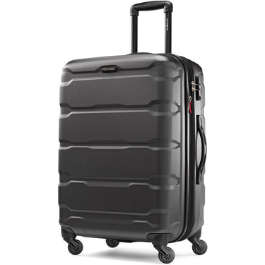Samsonite Omni Hardside Luggage 24" Spinner Black + Luggage Accessory Kit
