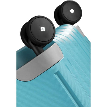 Samsonite SCure 28 Zipperless Spinner Luggage Aqua Blue (49308-1012) - Open Box