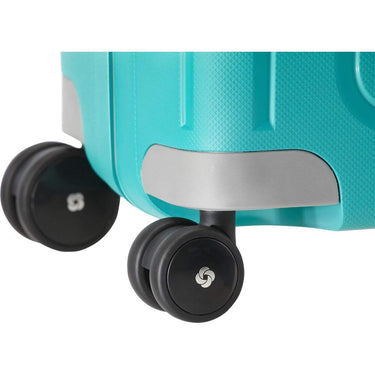 Samsonite SCure 28 Zipperless Spinner Luggage Aqua Blue (49308-1012) - Open Box