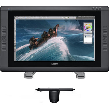 Wacom Cintiq 22HD -22  HD, wide-format  Interactive Pen Display with Grip Pen OPEN BOX