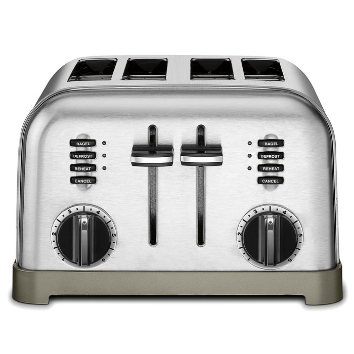 Cuisinart CPT-180 4-Slice Metal Classic Toaster - Brushed Stainless - Factory Refurbished
