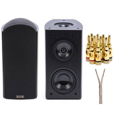 Pioneer Elite Dolby Atmos SPEBS73LR Andrew Jones Speaker (Pair) + Banana Plugs & Speaker Wire
