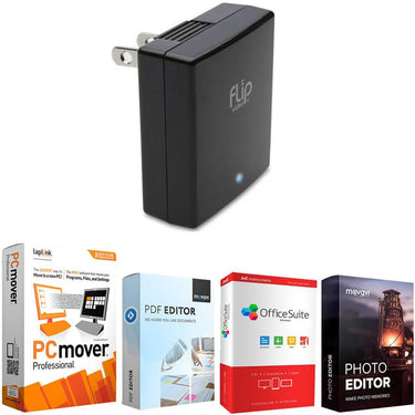 Pure Digital Universal USB Travel Wall Charger + Corel Elite Suite 17