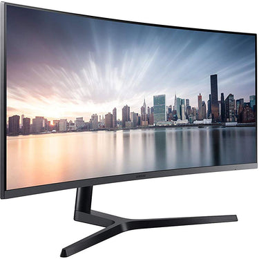 Samsung LC34H890WJNXZA CH890 Series 34" 21:9 3440x1440 Monitor Black