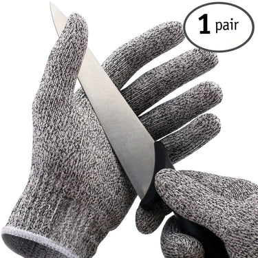 Deco Gear Food Grade Kitchen Safety Cut Resistant Stretch Fit Gloves