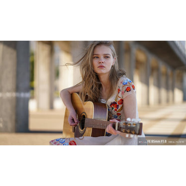 Sony FE 85mm F1.8 SEL85F18 E-mount Full Frame Prime Lens 67mm Filter Backpack Bundle