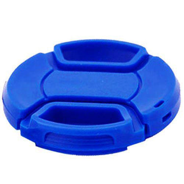 Vivitar 49mm UV Filter and Snap On Cap - Blue