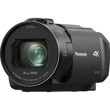 Panasonic 4K Ultra HD 24x Optical Zoom Camcorder w/ 25mm Wide Lens - HC-VX1K - Open Box