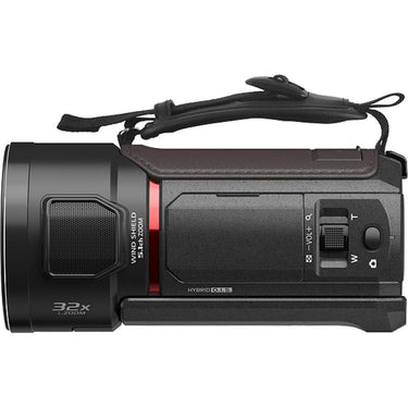 Panasonic 4K Ultra HD 24x Optical Zoom Camcorder w/ 25mm Wide Lens - HC-VX1K - Open Box