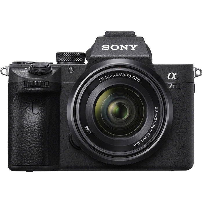 Sony a7III Full Frame Mirrorless Interchangeable Lens Camera with 28-70mm (OPEN BOX)