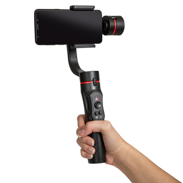 Deco Gear 3-Axis Handheld Cell Phone Gimbal Stabilizer for Apple iOS & Android - GIM100BK