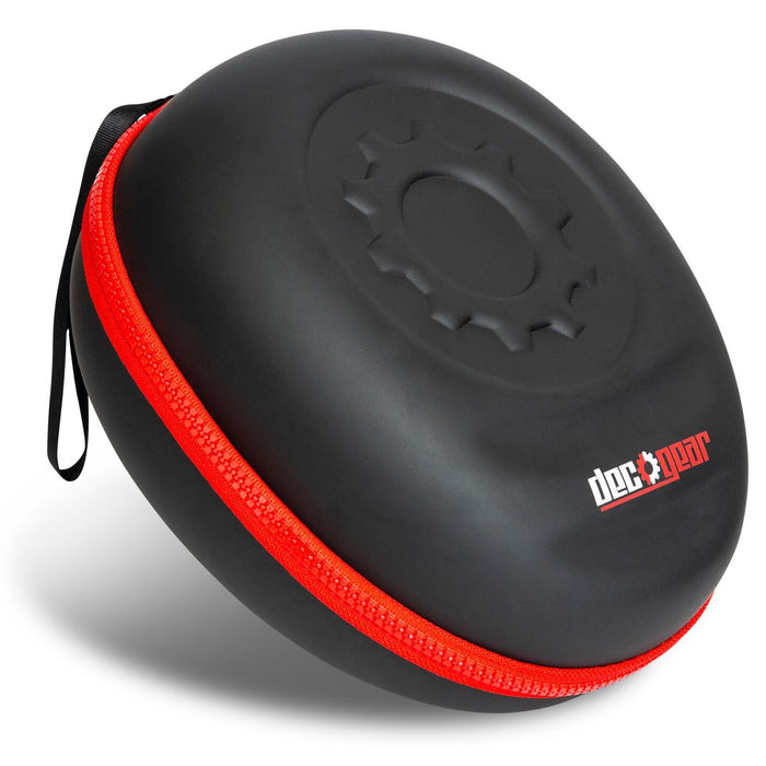 Deco Gear Full-Sized Premium Hard Body Professional Headphone Case with Plush Interior
