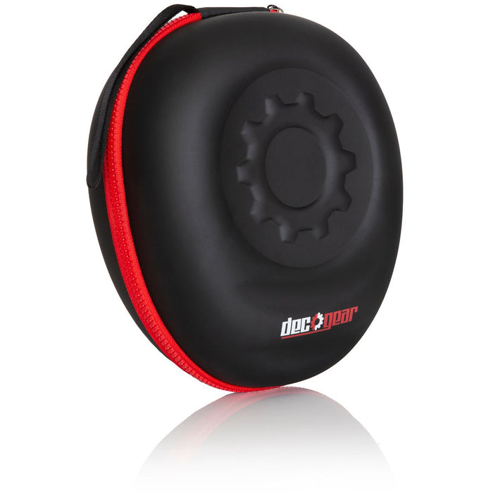 Deco Gear Full-Sized Premium Hard Body Professional Headphone Case with Plush Interior