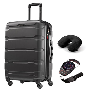 Samsonite Omni Hardside Luggage 28" Spinner Black 68310-1041 with Travel Kit
