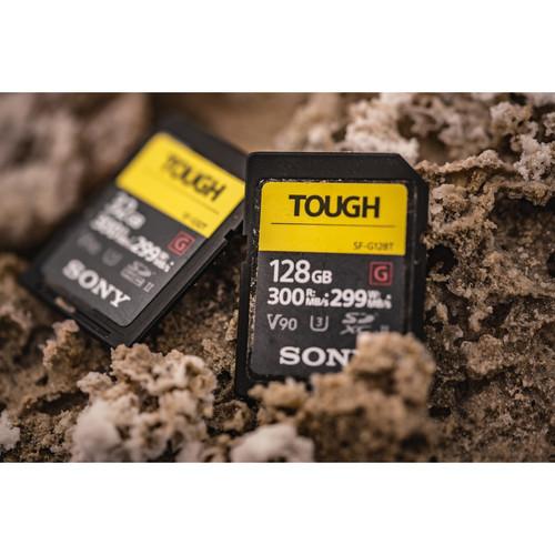 Sony 64GB SF-G Series TOUGH UHS-II SDXC Memory Card 300/299MB/s Speed SF-G64T