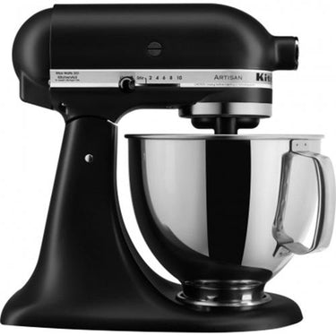 KitchenAid Artisan Series 5-Quart Tilt-Head Stand Mixer in Black Matte - KSM150PSBM