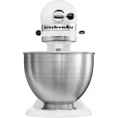 KitchenAid Classic Series 4.5 Quart Tilt-Head Stand Mixer, White (K45SS)