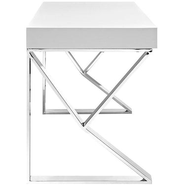 Modway Adjacent Desk in White