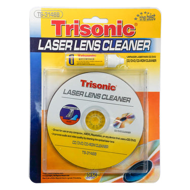 Trisonic Laser Lens Cleaner for DVD/CD Players - TS-3146B