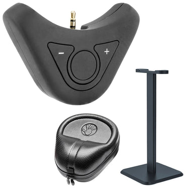 Deco Gear Bluetooth Adapter/Amplifier for ATH-M50X Pro Studio Headphones Bundle