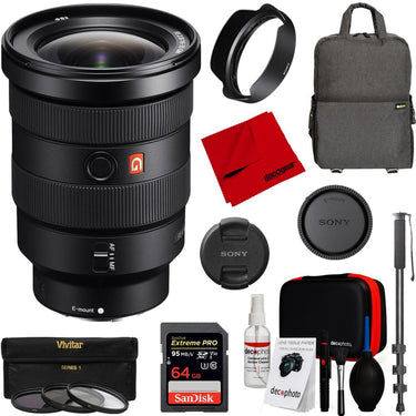 Sony FE 16-35mm F2.8 GM Wide angle Zoom Full-Frame E-Mount Camera Accessory Kit