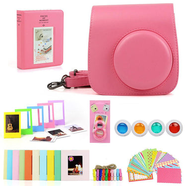 Deco Gear Accessories Bundle for Fujifilm Instax Mini 8/9 with Twin Pack Film (10 Shots)