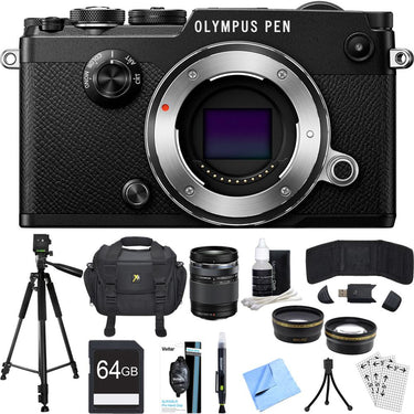 Olympus PEN-F 20MP Mirrorless Micro Four Thirds Digital Camera w/ 14-150mm Lens Kit