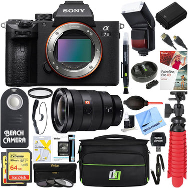 Sony a7III Full-frame Mirrorless 24.2MP Camera Body + FE 16-35mm Zoom Lens Bundle