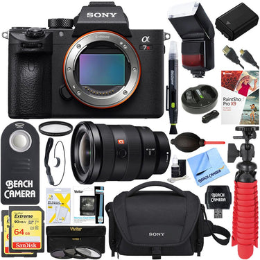 Sony a7R III Mirrorless 42.4MP Camera Body(ILCE7RM3/B)+FE16-35mm Lens Bundle