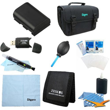 Special Loaded Value LP-E6 Battery Kit for Canon 5D Mark III & II,6D, 7D & 60D