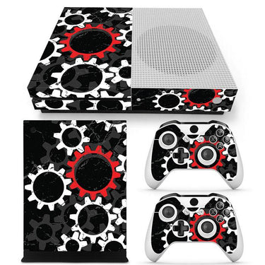 Deco Gear Vinyl Skin Sticker Cover Decal for Microsoft Xbox One S Console and Controllers