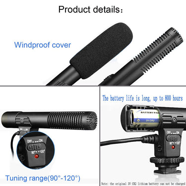 Deco Gear Pro Photographer Video Recording Bundle for DSLR & Mirrorless Cameras