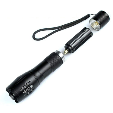 Deco Gear FPT100BK Tactical Flashlight and Tactical Pen Set with Water/Shockproof Case