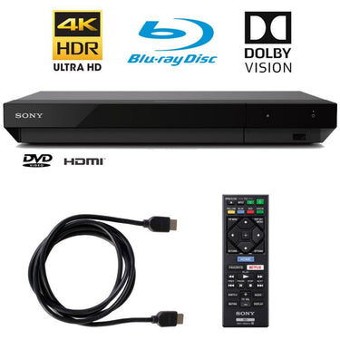 Sony 4K Ultra HD Blu-ray Player UBP-X700 with Deco Gear 6-foot HDMI Cable