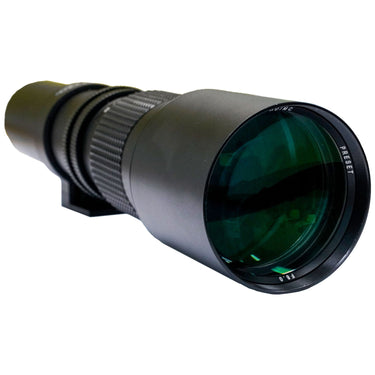 Deco Photo 500MM Preset Telephoto Lens with T-Mount for Sony Cameras