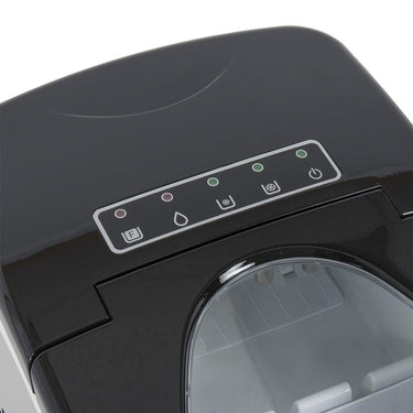 Deco Chef Stainless Steel Compact Electric Ice Maker | Top Load | 26 Lbs Per Day