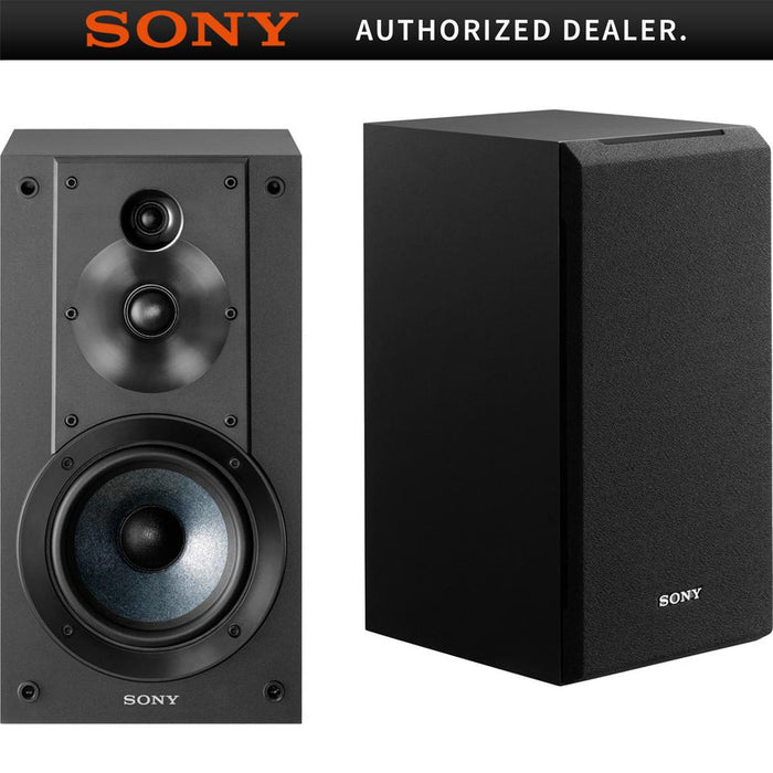 Sony SS-CS5 3-Way 3-Driver Bass Reflex Stereo Bookshelf Speakers