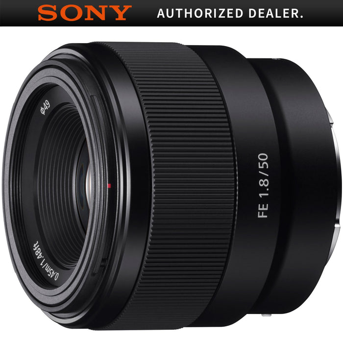 Sony FE 50mm F1.8 Full-frame Prime E-Mount Lens - SEL50F18F