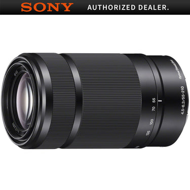 Sony SEL55210 - 55-210mm Zoom E-Mount Lens (Black) Refurbished 1 Year Warranty
