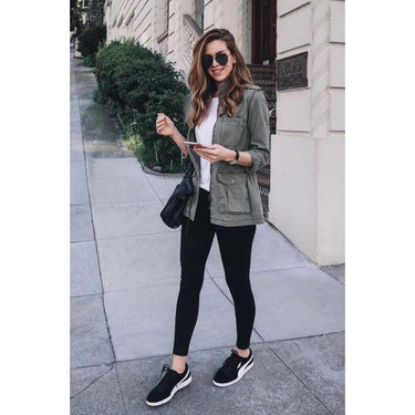 Be Free 6-Pack Fleece Lined Leggings (Jet Black)(M/L)