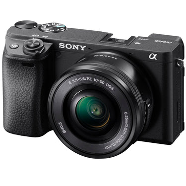 Sony a6400 Mirrorless APS-C Interchangeable-Lens Camera with 16-50mm Lens ILCE-6400L