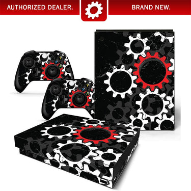 Deco Gear Vinyl Skin Sticker Cover Decal for Microsoft Xbox One X Console and Controllers