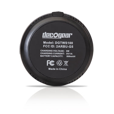 Deco Gear True Wireless Bluetooth Speakers - Huge Sound LED Illuminated with Magnetic Base