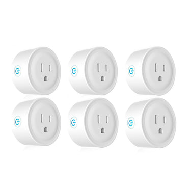 Deco Gear 6 Pack WiFi Smart Plug (Compatible with Amazon Alexa & Google Home)