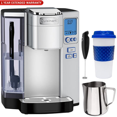 Cuisinart SS-10 Premium Single Serve Coffeemaker Refurbished w/ Warranty Bundle
