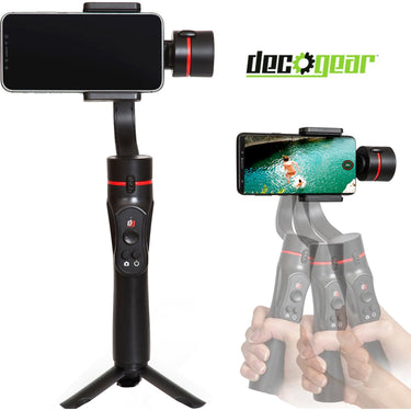 Deco Gear 3-Axis Handheld Cell Phone Gimbal Stabilizer iOS/Android Open Box