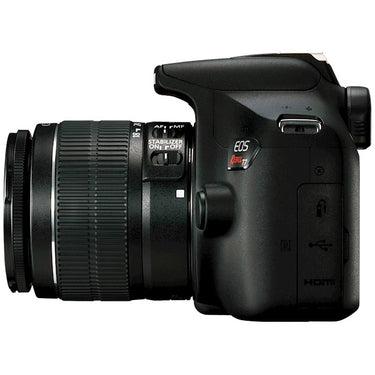Canon EOS Rebel T7 DSLR Camera w/ 18-55mm II + 75-300mm III Dual Lens Kit Pro Bundle