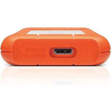 LaCie Rugged Mini USB 3.0 / USB 2.0 2 TB External Hard Disk Drive (HDD) LAC9000298