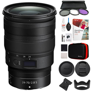 Nikon NIKKOR Z 24-70mm f/2.8 S Lens for Z Series Cameras w/ 82mm Filter Bundle